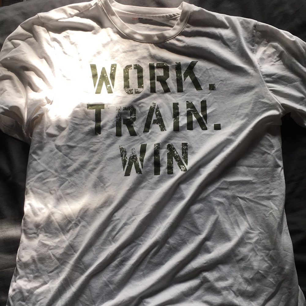 Under Armour Combine “Work Train Win” T-shirt LRG